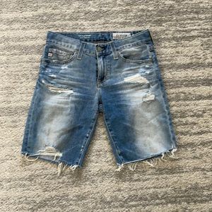 AG Jeans Nikki Cutoff Denim Short. Size 24.